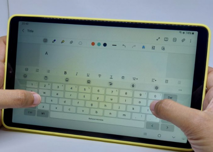 Samsung Galaxy Tab A9, Gawai Ringan untuk Belajar di Mana Saja