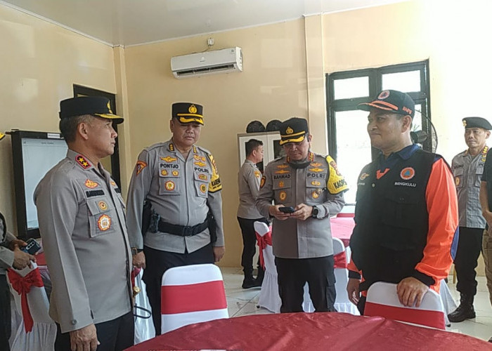 Jelang Mudik Lebaran 2026, Kapolda Bengkulu Cek Langsung Pos Pengamanan Operasi Ketupat Nala