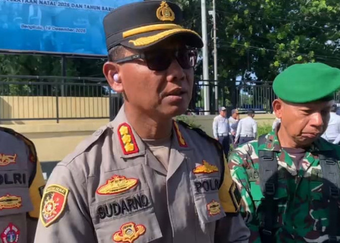 Kapolres Kota Bengkulu Imbau Warga Rayakan Tahun Baru dengan Tertib dan Aman