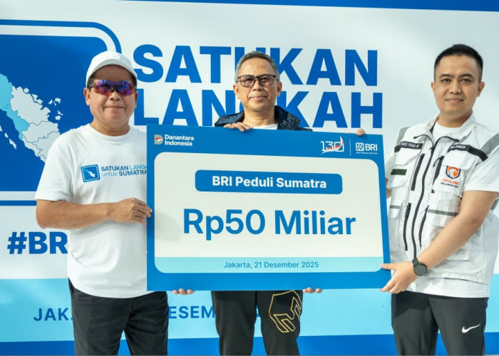 BRI Gelar Kegiatan “Satukan Langkah untuk Sumatera”, Berikan Komitmen Bantuan Rp50 Miliar 