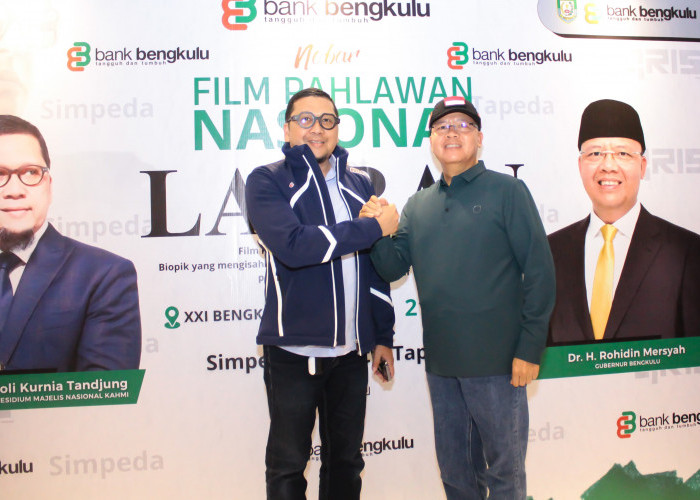 Ketua Komisi II DPR RI dan Gubernur Hadiri Langsung Nobar Gratis Film Lafran di Bengkulu