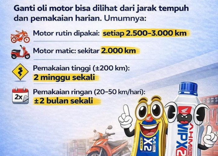 Honda Ajak Pengendara Lebih Peduli Perawatan Motor, Mulai dari Ganti Oli Berkala