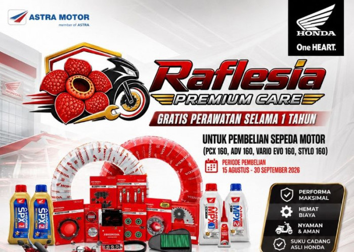 Beli 4 Motor Honda Ini di Bengkulu, Dapat Gratis Servis Selama 1 Tahun