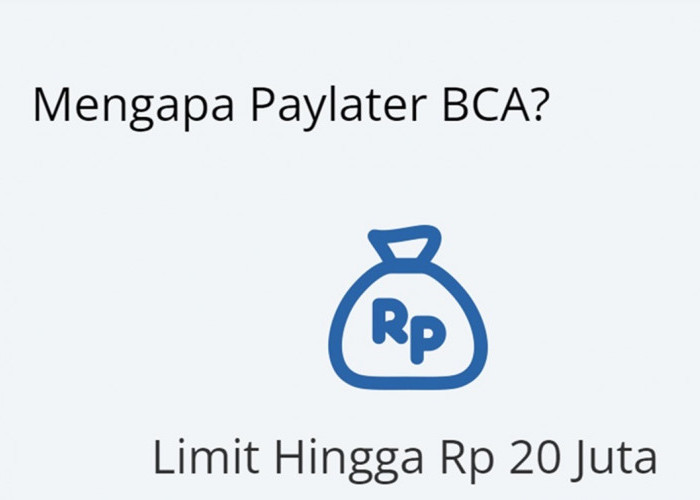 3 Keunggulan Paylater BCA, Limit Kredit hingga Rp 20 juta dan Tenor Cicilan Sesuai Kebutuhan