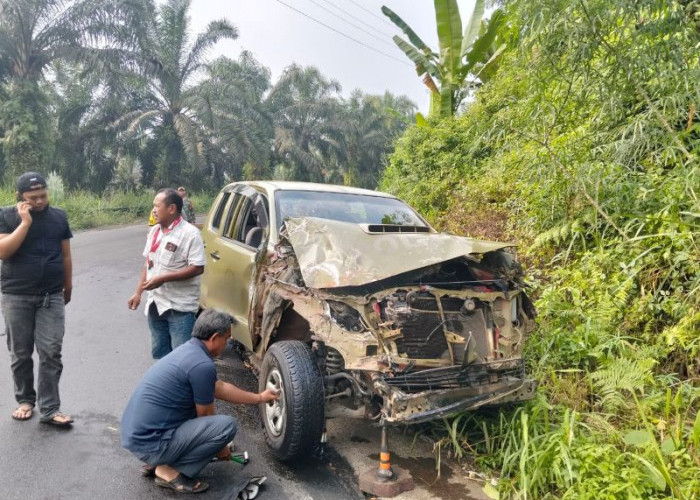 Mobil Dinas Kepala Satpol PP Bengkulu Utara Kecelakaan, Pengemudinya Bukan ASN