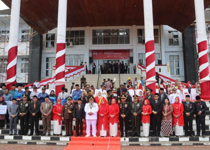 HUT RI ke-81 di Mukomuko, Choirul Huda Tekankan Kemerdekaan Harus Diisi Karya