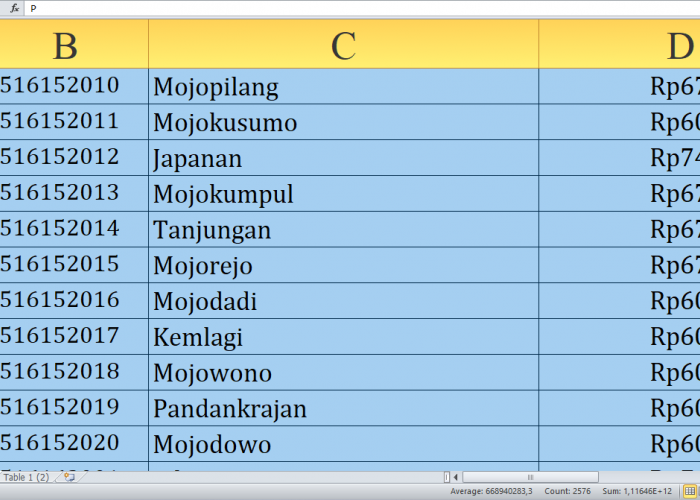 Simak Rincian Dana Desa 2025 Mojokerto Provinsi Jawa Timur, Total Rp294,5 Miliar: Ini Lengkapnya dari M-W