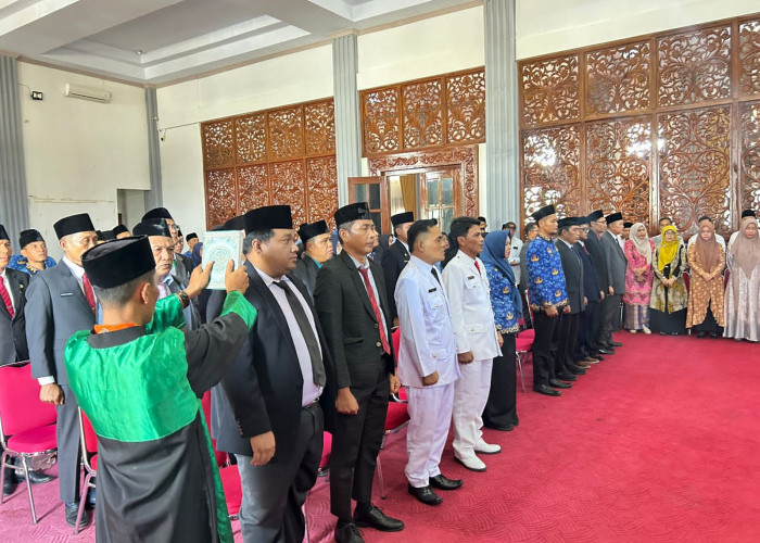 Bupati Mukomuko Rotasi 80 Pejabat Eselon III, IV dan Fungsional di Lingkungan Pemkab, Ini Daftar Lengkapnya
