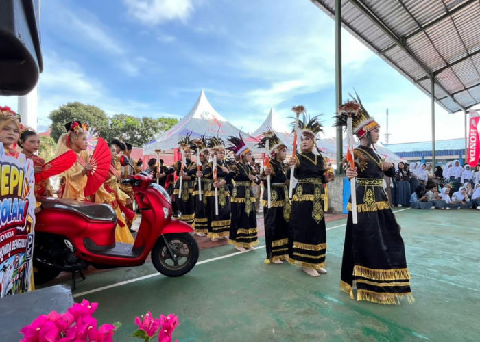 Suasana SMANDA Pecah, Siswa Antusias Sambut Kemeriahan Honda Hepi Sekolah