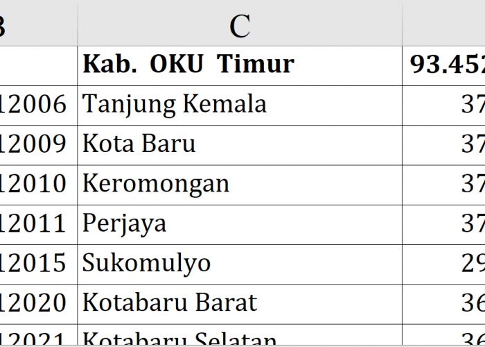 Fantastis! Dana Desa 2026 OKU Timur Tembus Rp93,45 Miliar, Ratusan Desa Dapat Rp373 Juta 