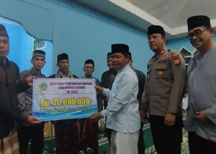 Safari Ramadan, Pemkab Lebong Sumbang Masjid Rp20 Juta, Bupati Kopli Ajak Makmurkan Masjid 