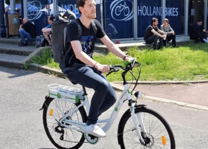Produk Pertama dari Prancis, Sepeda Listrik Pi Pop Tidak Memakai Baterai Lithium