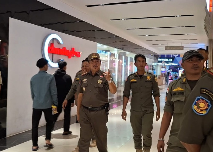Sidak Mall dan Tempat Hiburan, Satpol PP Provinsi Bengkulu Pastikan ASN Tak Berkeliaran saat Jam Kerja