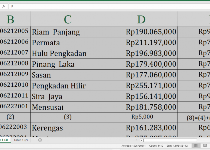 Simak untuk Desa N-V, Detail Dana Desa 2025 di Kapuas Hulu Provinsi Kalimantan Barat Rp242,6 Miliar