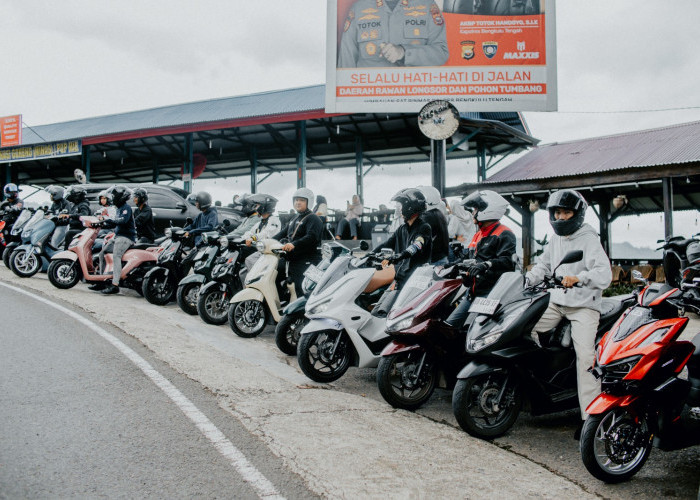Touring Motor Lebih Nyaman dan Seru, Ini Tips #Cari_Aman dari Astra Motor Bengkulu
