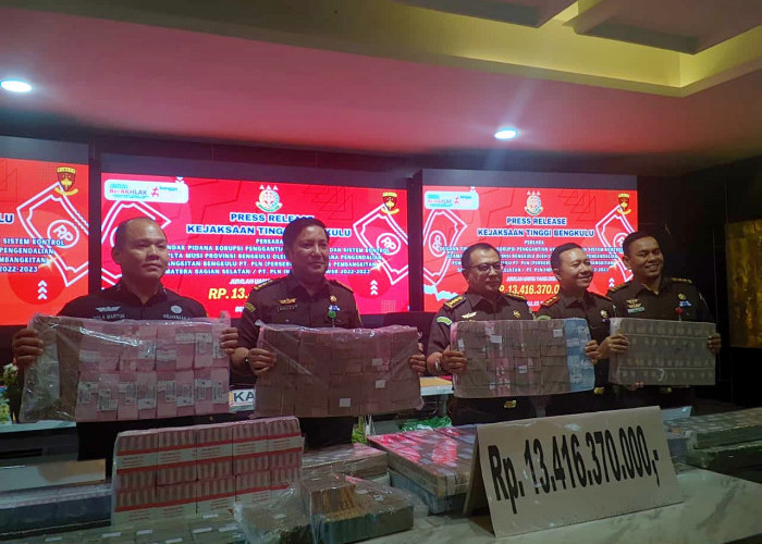 Kejati Bengkulu Pulihkan Kerugian Negara Rp13,4 Miliar dalam Kasus Dugaan Korupsi PLTA Musi
