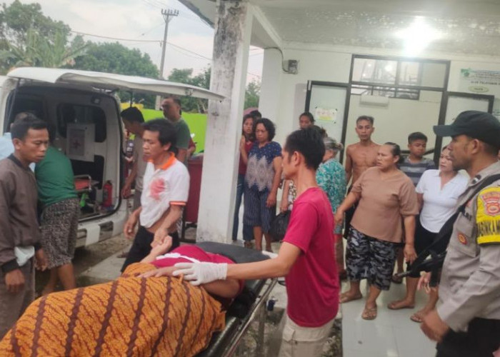 Lerai Tetangga Mengamuk, IRT di Rejang Lebong Ditikam, Pelaku Dibacok Suami Korban
