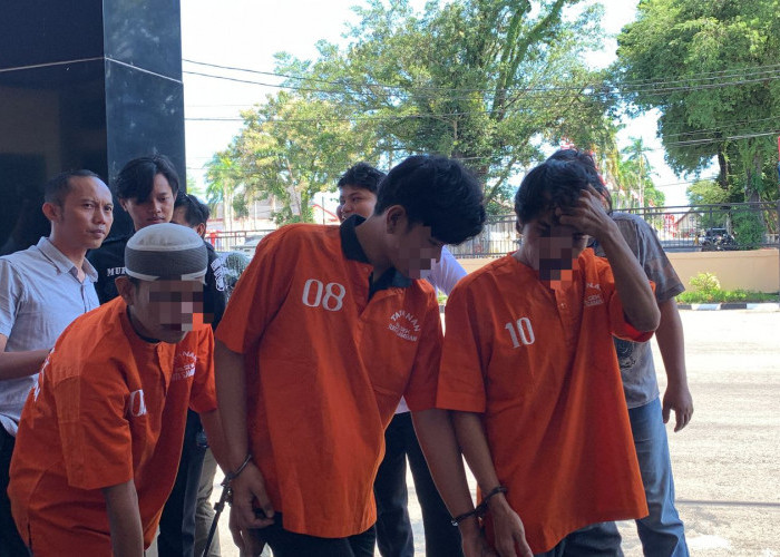 Polisi Ringkus Residivis Kasus Penggelapan Motor dan Dua Pelaku Pencurian Mesin Air di Ratu Samban