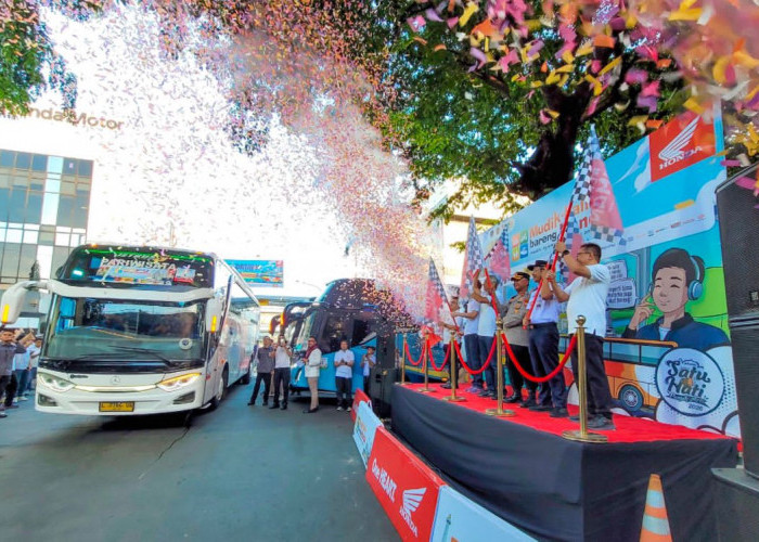 Mudik Nyaman Bersama Honda, Ribuan Konsumen Setia Berangkat Pulang Kampung