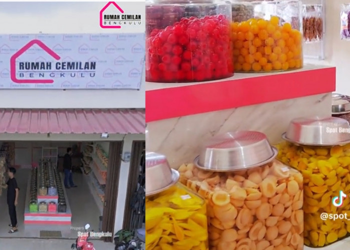 Mau Beli Manisan? Kunjungi Rumah Cemilan di Kota Bengkulu, Nikmati Snack Beragam Varian