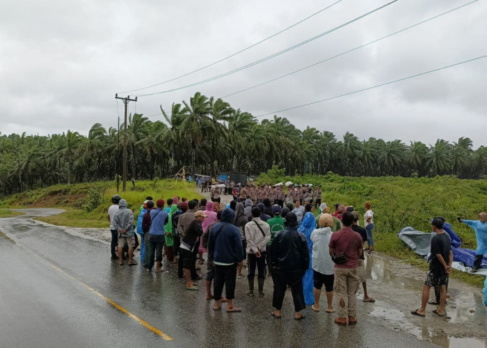 Polres Bengkulu Utara Tingkatkan Pengamanan Pasca Kericuhan PT Agricinal Vs Warga