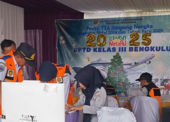 Arus Mudik Nataru di Rejang Lebong Menurun, Terminal Simpang Nangka Catat Pergerakan Penumpang Lebih Sedikit