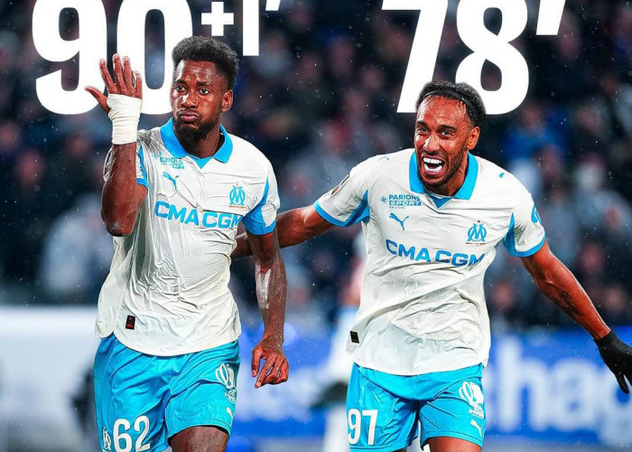 Marseille Bangkit dari Ketertinggalan, Rebut Tahta Ligue 1 dengan Kemenangan 2-1