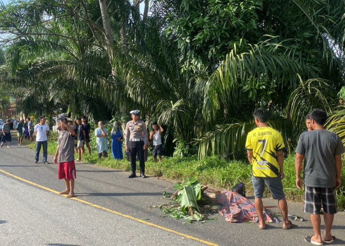 Tragis! Kecelakaan Maut di Desa Air Latak Tewaskan Satu Pengendara Motor, Ini Kronologinya