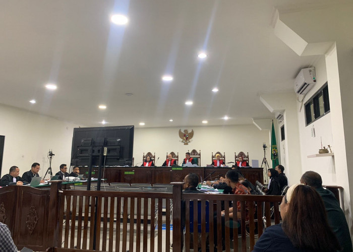 Istri dan Anak Rohidin Bersaksi via Daring di Sidang Tipikor Bengkulu