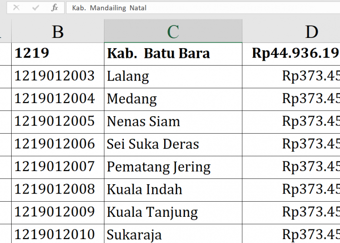 Dana Desa 2026 Batu Bara Rp44,93 Miliar, Mayoritas Desa Dapat Rp373 Juta, Ini Rinciannya