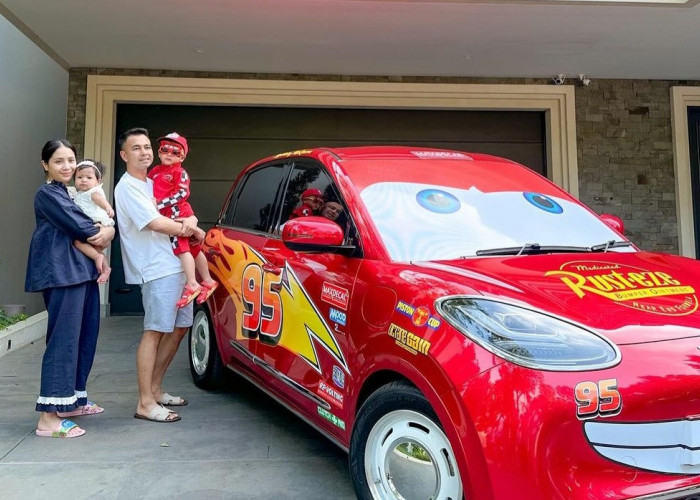 Ulang Tahun Rayanza Dapat Hadiah Mobil McQueen dari Raffi Ahmad, Seperti Impiannya