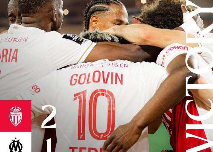 AS Monaco Bungkam Marseille 2-1 di Stadion Louis II, Aleksandr Golovin Jadi Pemecah Kebuntuan