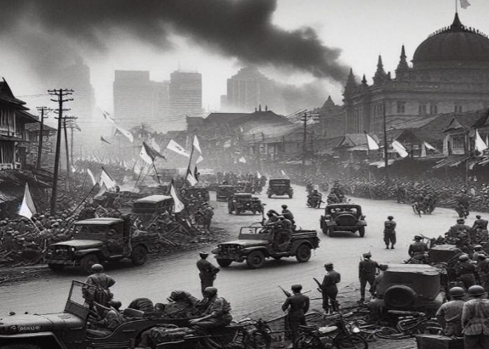 SEJARAH INDONESIA: Perang Kemerdekaan, Pertempuran Medan Area
