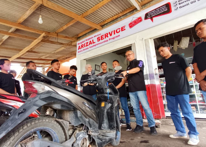Bengkel Binaan Yayasan AHM Catat Omzet Rp7,9 Miliar, Serap 43 Tenaga Kerja