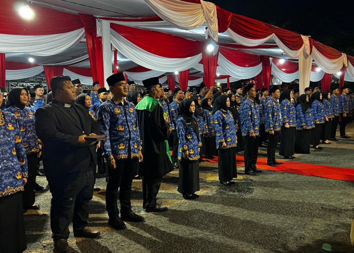 Kado Akhir Tahun! Walikota Lantik 1.123 PPPK Kota Bengkulu, Gaji Cair 1 Januari