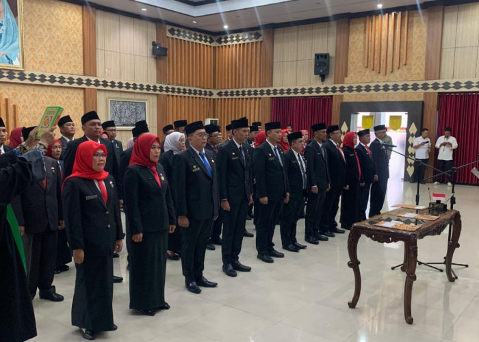 42 Pejabat Pemprov Bengkulu Resmi Dirotasi, Ini Nama-nama Lengkapnya