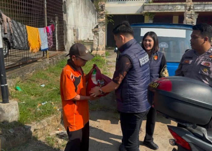 Jelang HUT ke-80 Polri, Ditreskrimsus Polda Bengkulu Gelar Baksos dan Salurkan Ratusan Paket Sembako