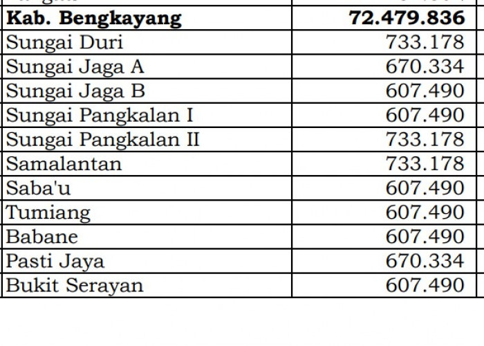 Rincian Dana Desa 2024 Bengkayang, Kalimantan Barat! Cek Jawabannya di Sini