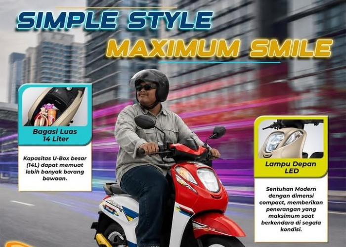 Honda Genio Tampil Makin Stylish, Bagasi 14 Liter Siap Dukung Mobilitas Harian