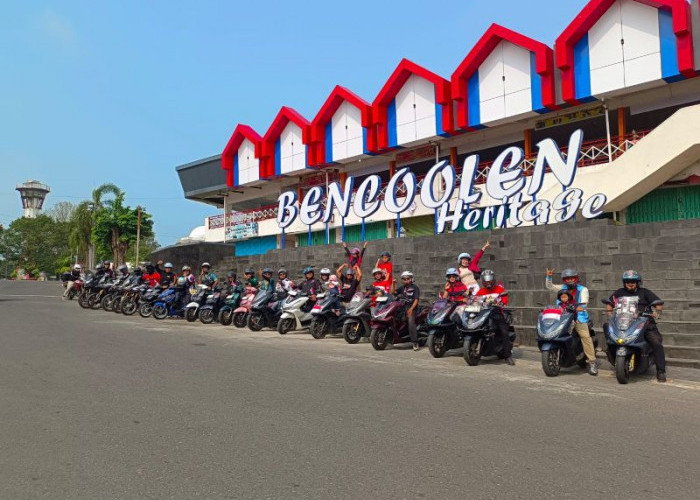 Convoy Merdeka Astra Motor Bengkulu Ajak 50 Komunitas Honda Jelajah Sejarah