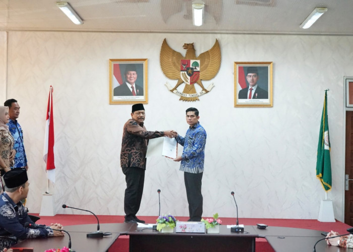 Hendri Praja Resmi Terima SK Plt Bupati Rejang Lebong