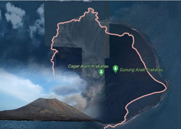 3 Gunung yang Terus Tumbuh dan Bertambah Tinggi, Salah Satunya Gunung Anak Krakatau
