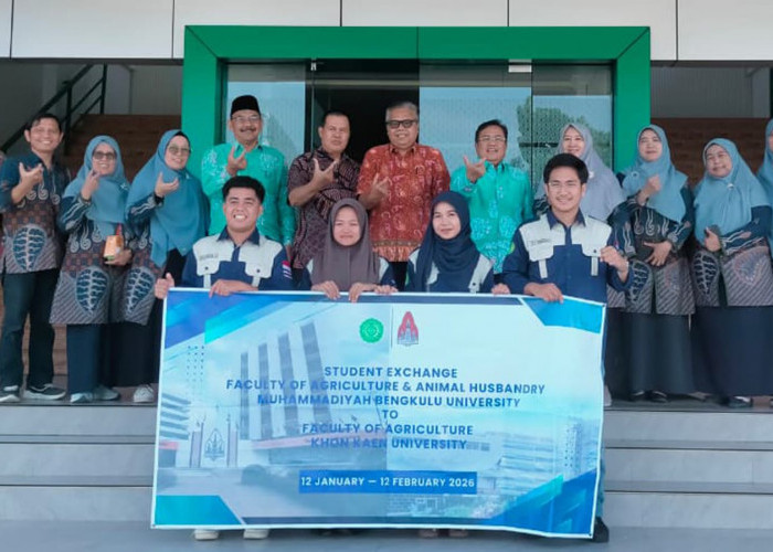 UM Bengkulu Perkuat Internasionalisasi: Mahasiswa FPP Siap Menimba Ilmu di Khon Kaen University Thailand