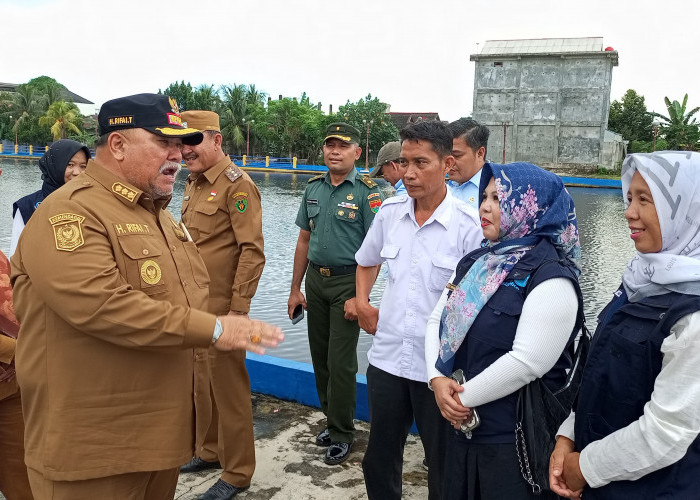 Pemkab Bengkulu Selatan Tebar 33 Ribu Benih Nilem, Tebat Disiapkan Jadi Magnet Ekowisata Baru