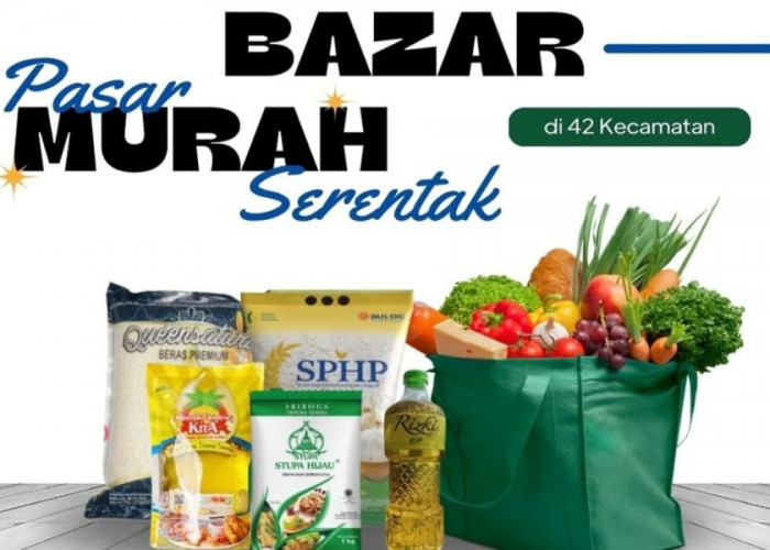 Tekan Angka Inflasi Jelang Ramadan, Pasar Murah di Bengkulu Selatan Sediakan 6 Ton Beras