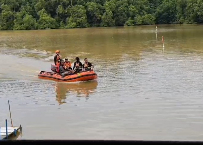 Nelayan Hilang di Muara Jenggalu Hari Kedua Belum Ditemukan, Tim Gabungan Sisir Perairan