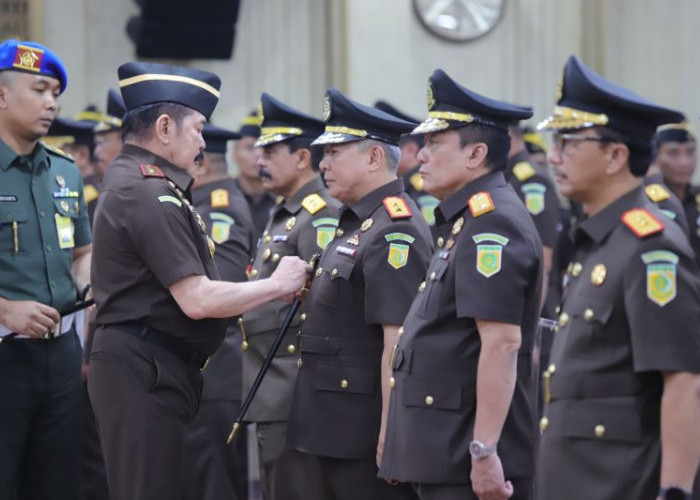 Anton Delianto Resmi Jadi Kajati Bengkulu, Ini Pesan Jaksa Agung ST Burhanuddin