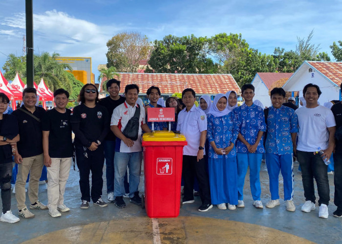 Paling Ditunggu! Honda Vario EduRide ST Ajak Pelajar SMAN 2 Kota Bengkulu #Cari_Aman dan Peduli Lingkungan