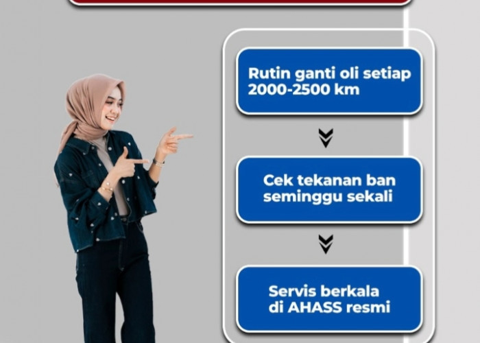 Jangan Tunggu Rusak, Astra Motor Bengkulu Bagikan Tips Perawatan Motor agar Tetap Prima