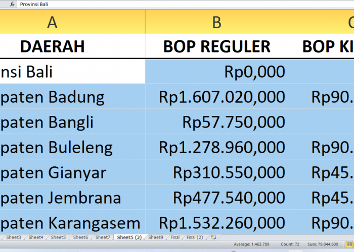 Rp9,9 miliar BOP Kesetaraan untuk Bali di 2025, Cek Alokasinya di Setiap Kabupaten dan Kota